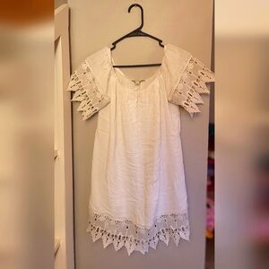 Iris Off The Shoulder White Blouse